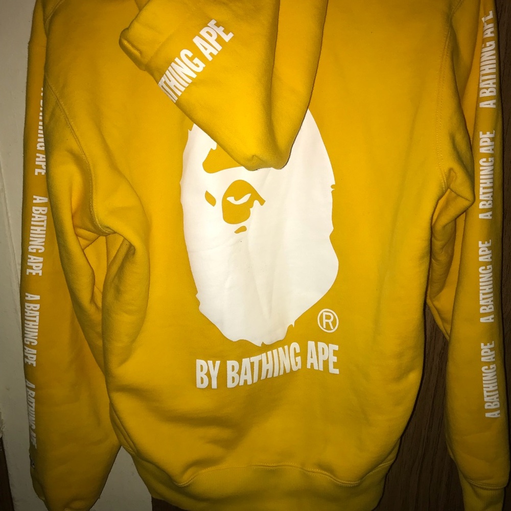 A BATHING APE X CHAMPION HOODIE